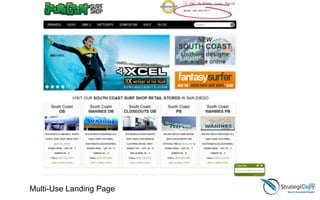 Multi-Use Landing Page
 