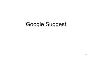 95
Google Suggest
 
