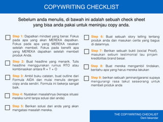 Copywriting Checklist | PDF