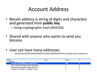 Bitcoin (Cryptocurrency) | PPTX