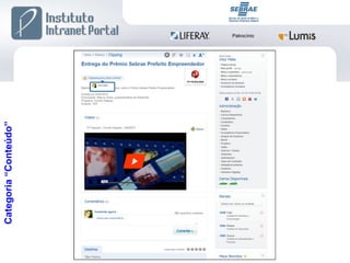 Categoria “Conteúdo” 