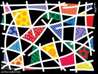 Paisagem EUA 1998, 
60 x 72 polegadas, 
acrílico sobre tela 
 