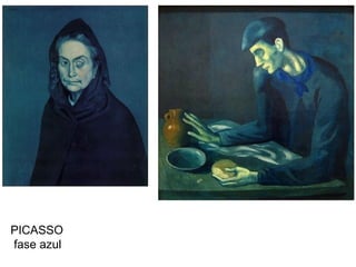 PICASSO
fase azul
 