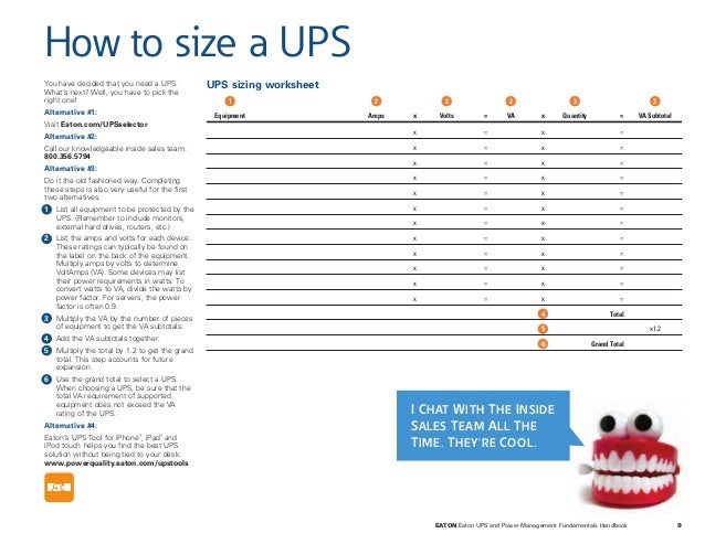 ups and power management fundamentals what size ups do i need