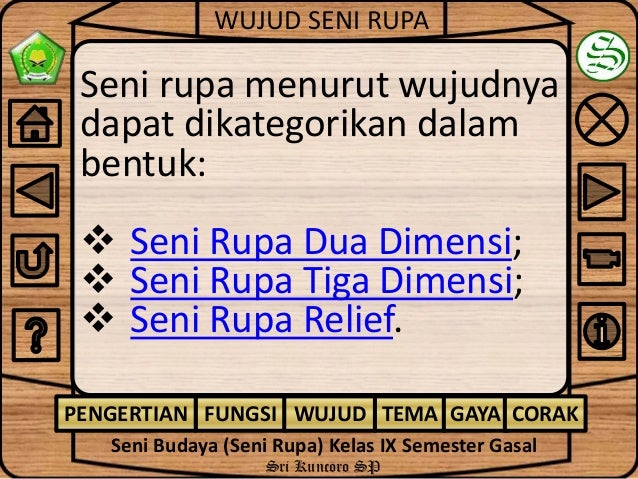 Corak dan Gaya Seni Rupa Murni