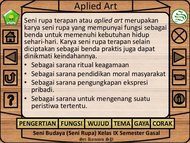 Corak Dan Gaya Seni Rupa Murni