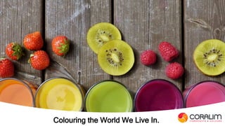 Colouring the World We Live In.
 