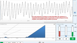 Con estos ejercicios y controles se puede desarrollar más resistencia, unCon estos ejercicios y controles se puede desarrollar más resistencia, un
incremento de la energía positiva, se promueve un mejor enfoque en la vidaincremento de la energía positiva, se promueve un mejor enfoque en la vida
cotidiana, más claridad mental y equilibrio emocional.cotidiana, más claridad mental y equilibrio emocional.
 