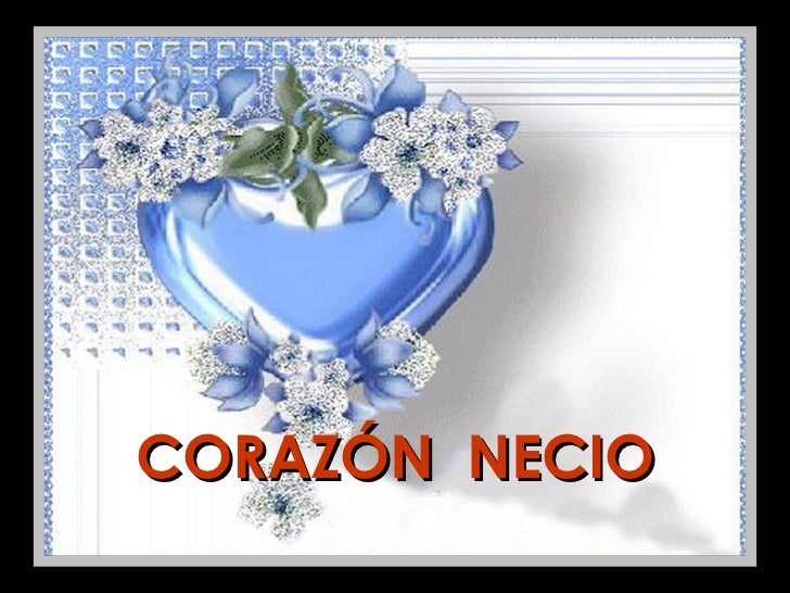 Corazon Necio corazon necio
