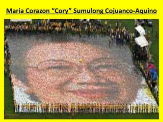Maria Corazon “Cory” SumulongCojuanco-Aquino 