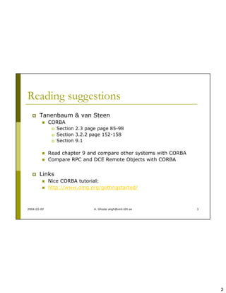 CORBA | PDF