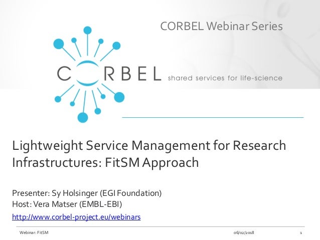 Corbel Fitsm Webinar Slides