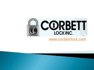 www.corbettlock.com

 