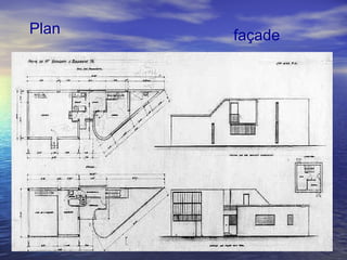 Plan façade
 