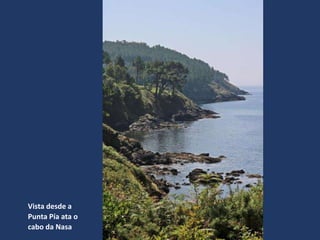 Vista desde a
Punta Pía ata o
cabo da Nasa
 