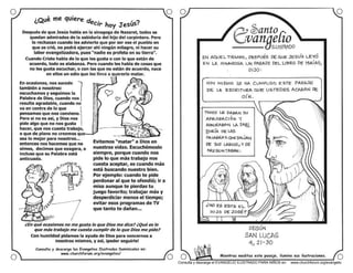 Consulta y descarga el EVANGELIO ILUSTRADO PARA NIÑOS en: www.churchforum.org/evangelio
 