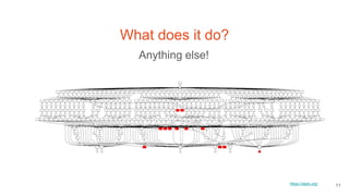 What does it do?
Anything else!
https://dask.org/
11
 