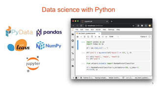 Data science with Python
5
 