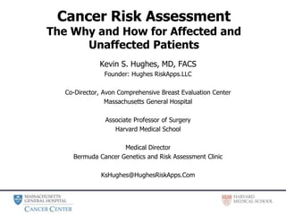 Breast Cancer Risk Assessment: How and Why | PPTX