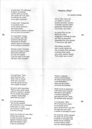 Cordel   peleja da carta com o email