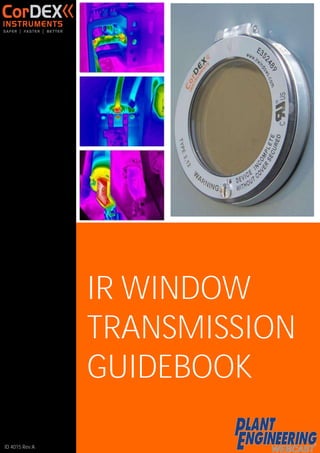 Copyright CorDEX Instruments Ltd. • www.irwindows.com • training@cord-ex.com
IR WINDOW
TRANSMISSION
GUIDEBOOK
ID 4015 Rev A
 