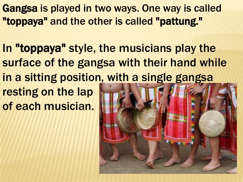 Music of Cordillera Grade7 1st Quarter.