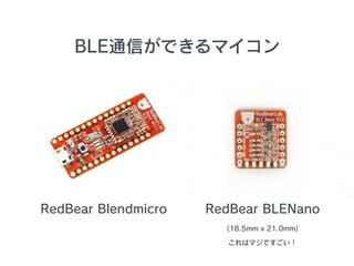 BLEͨŤǤޥ
RedBear Blendmicro RedBear BLENano
ϥޥǤ
(18.5mm x 21.0mm)
 