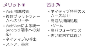 メリット☀





苦手☂





 