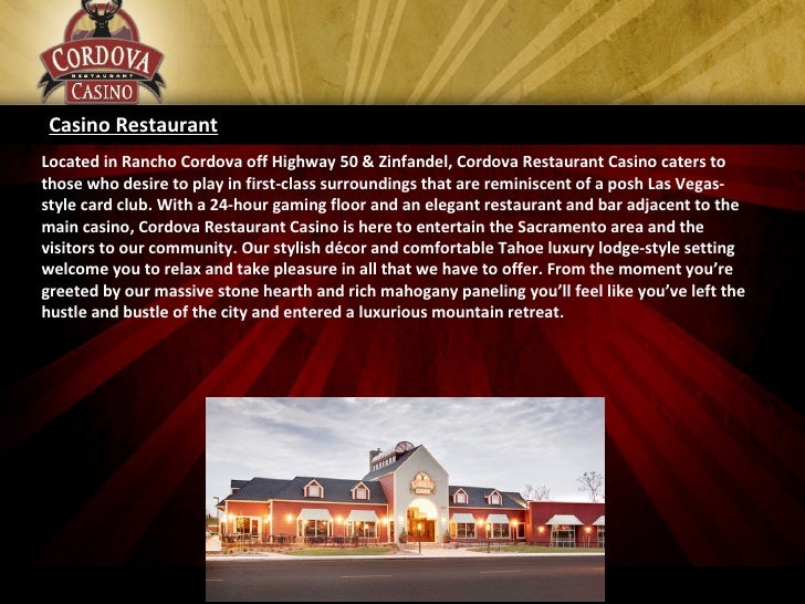 Cordova Restaurant Casino Cordova Restaurant Casino