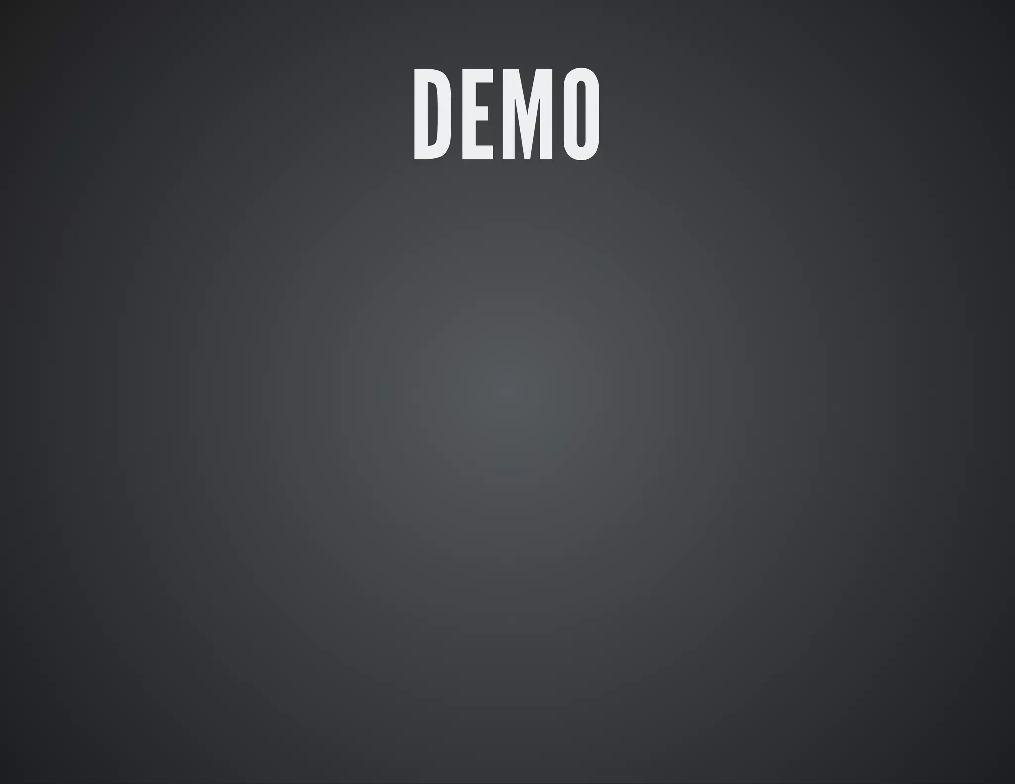 DEMO
 