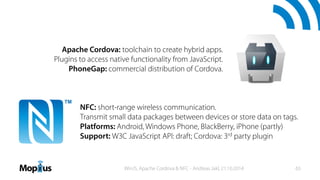 WinJS, Apache Cordova & NFC - HTML5 apps for Android and Windows Phone ...