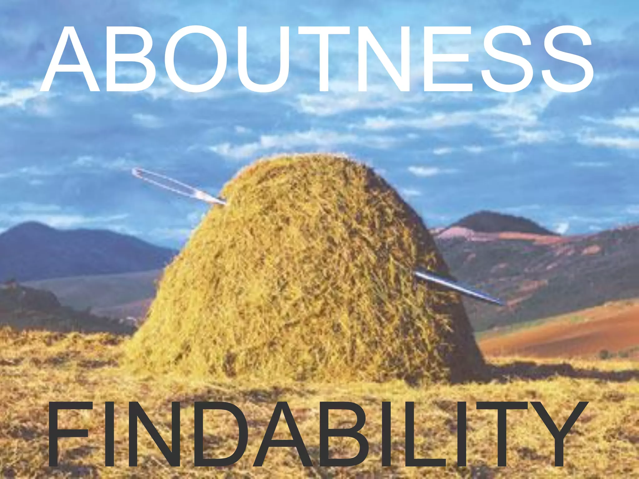 Core and Paths: Designing Findability from the Inside and Out