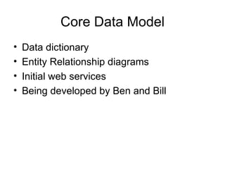 Core Data Model | PPT