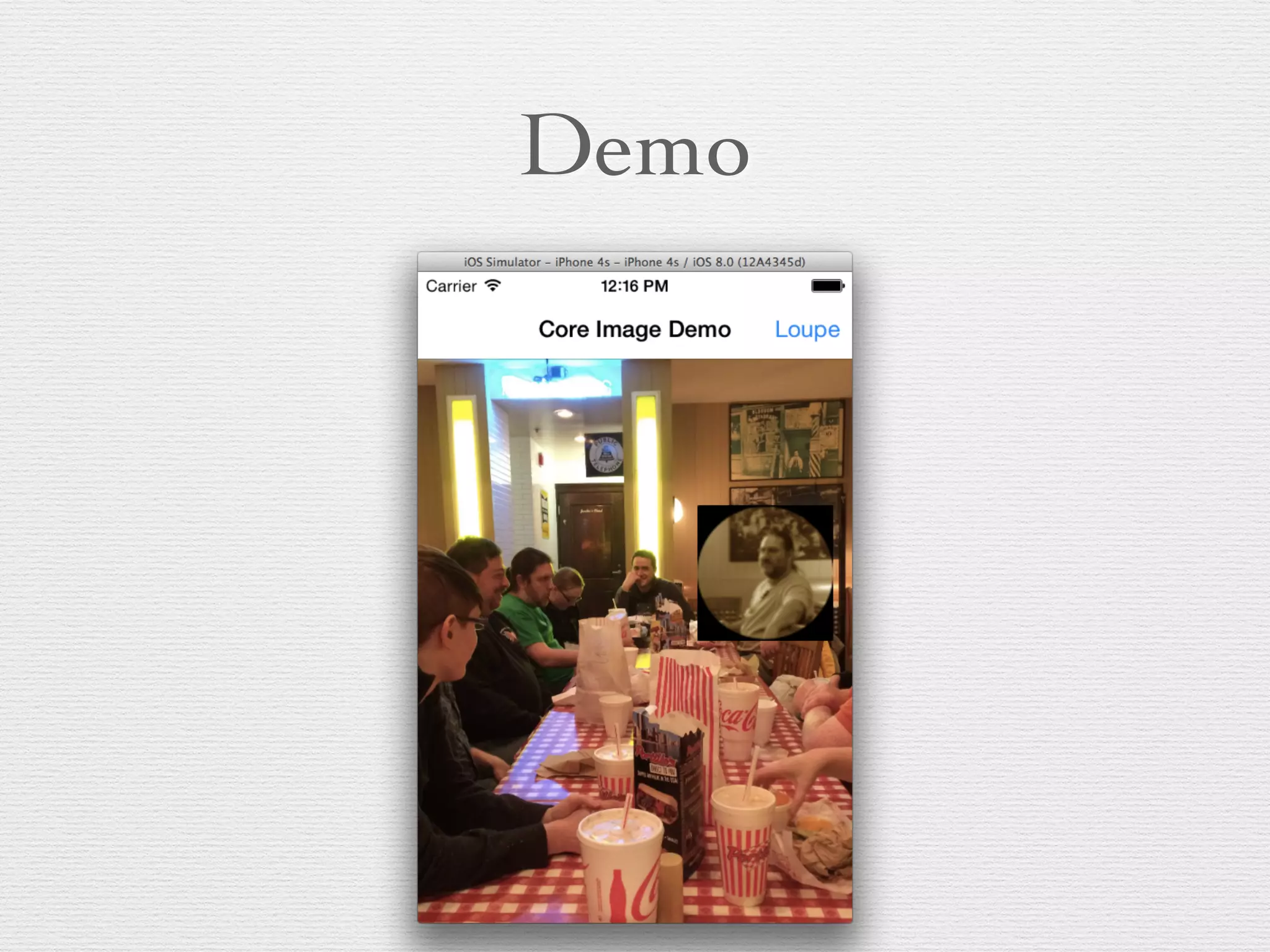 Demo
 