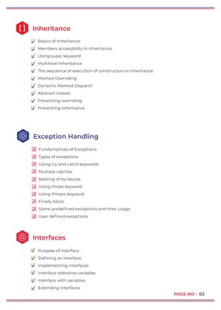 Codegnan-Core Java training in Hyderabad (course syllabus) | PDF