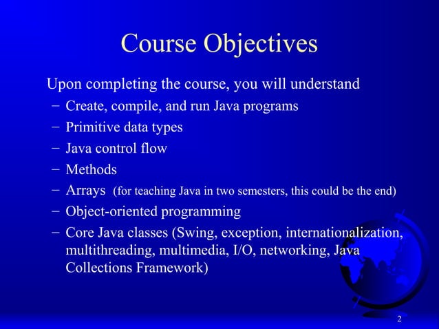 Core java-introduction | PPT | Programming Languages | Computing