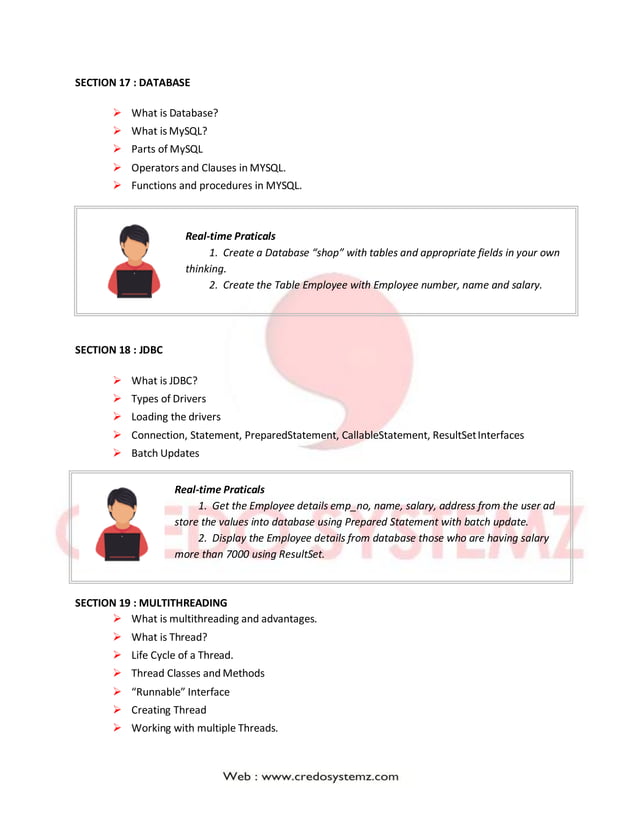 Core java-training-course-content | PDF