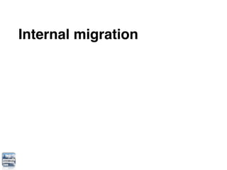 Internal migration
 