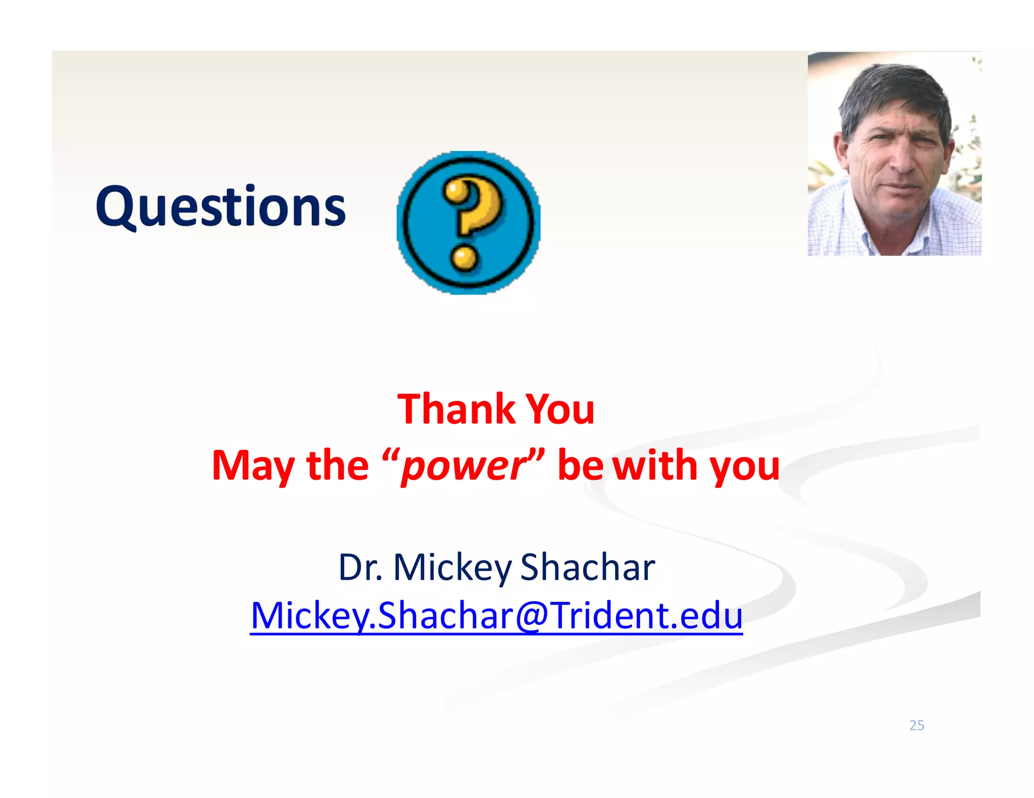 25
¡ “G	
  Power”	
  v.	
  3.1.9.2.	
  (2015).	
  Buchner,	
  
Erdfelder,	
  Faul,	
  &	
  Lang.	
  
§ To	
  download	
  software	
  for	
  free:	
  
http://www.psycho.uni-­‐
duesseldorf.de/abteilungen/aap/gpower3
¡ Using	
  “G	
  Power”	
  for	
  Statistical	
  Power	
  and	
  Sample	
  
Size	
  Analysis	
  (2008).	
  Eveland,	
  J.D.	
  
§ Download	
  instructions	
  to	
  follow	
  for	
  PPT.
¡ Becker,	
  L.	
  A.	
  (2000).	
  Effect	
  Sizes.	
  Retrieved:	
  
http://www.uccs.edu/lbecker/effect-­‐size.html
 