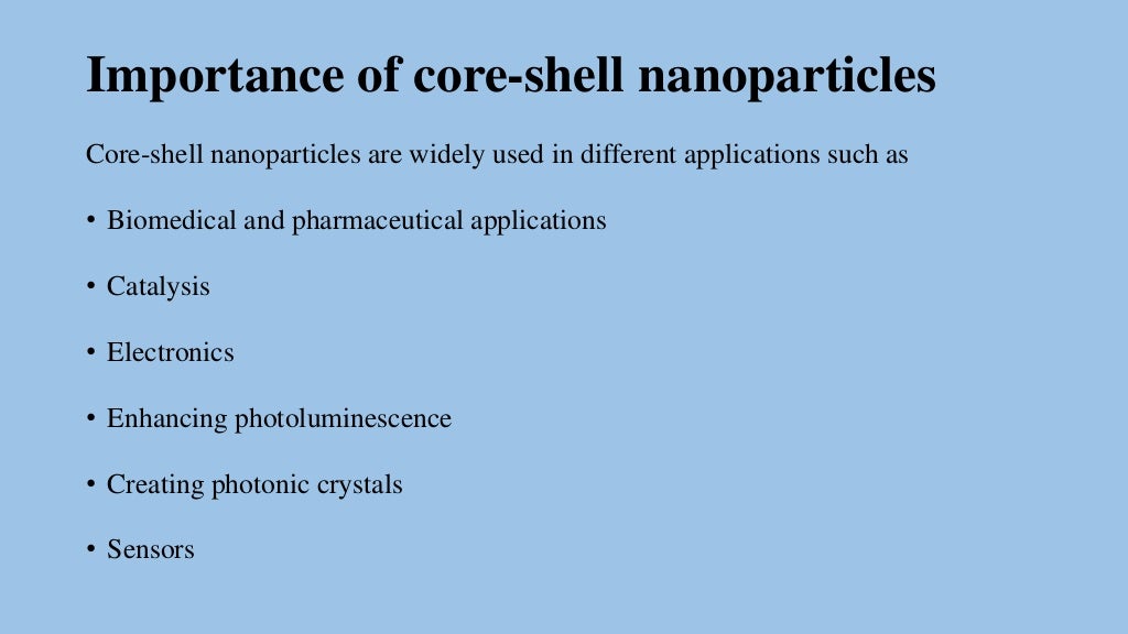 core shell nanoparticles wiki