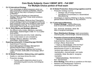 Core Study Subjects: Exam 3 MGNT 4670  - Fall 2007  For Multiple Choice portion of final exam ,[object Object],[object Object],[object Object],[object Object],[object Object],[object Object],[object Object],[object Object],[object Object],[object Object],[object Object],[object Object],[object Object],[object Object],[object Object],[object Object],[object Object],[object Object],[object Object],[object Object],[object Object],[object Object],[object Object],[object Object],[object Object],[object Object],[object Object],[object Object],[object Object],[object Object],[object Object],[object Object],[object Object],[object Object],[object Object],[object Object],[object Object],[object Object],[object Object],[object Object],[object Object],[object Object],[object Object],[object Object],[object Object]