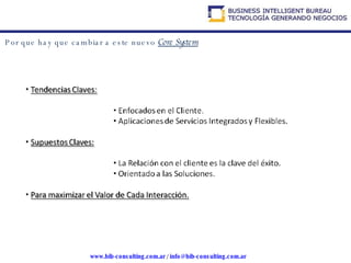 Por que hay que cambiar a este nuevo  Core System 