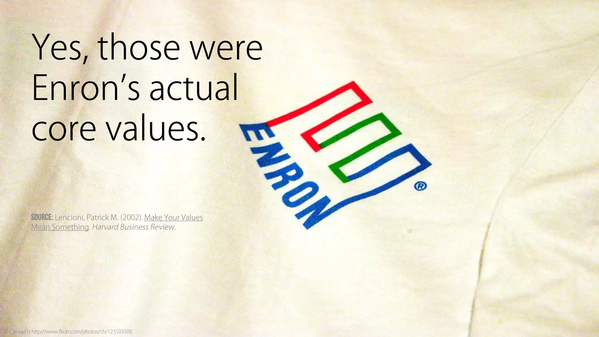 Sine Qua Non: Core Values and Content Strategy