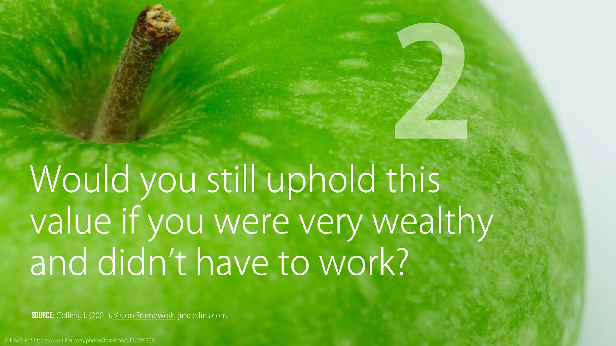 Sine Qua Non: Core Values and Content Strategy