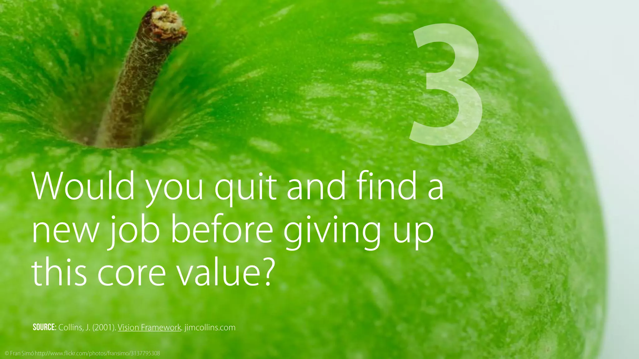 Sine Qua Non: Core Values and Content Strategy