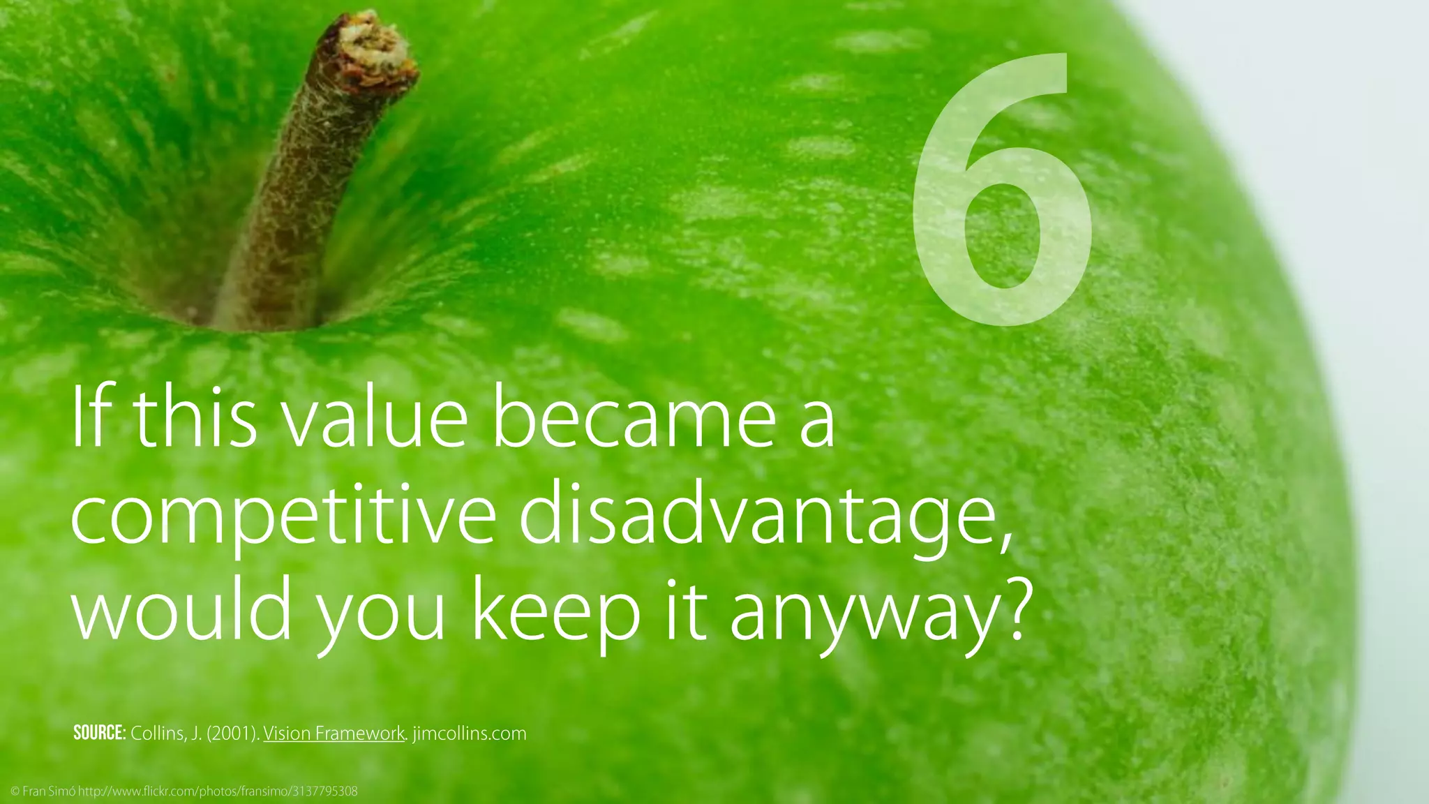 Sine Qua Non: Core Values and Content Strategy