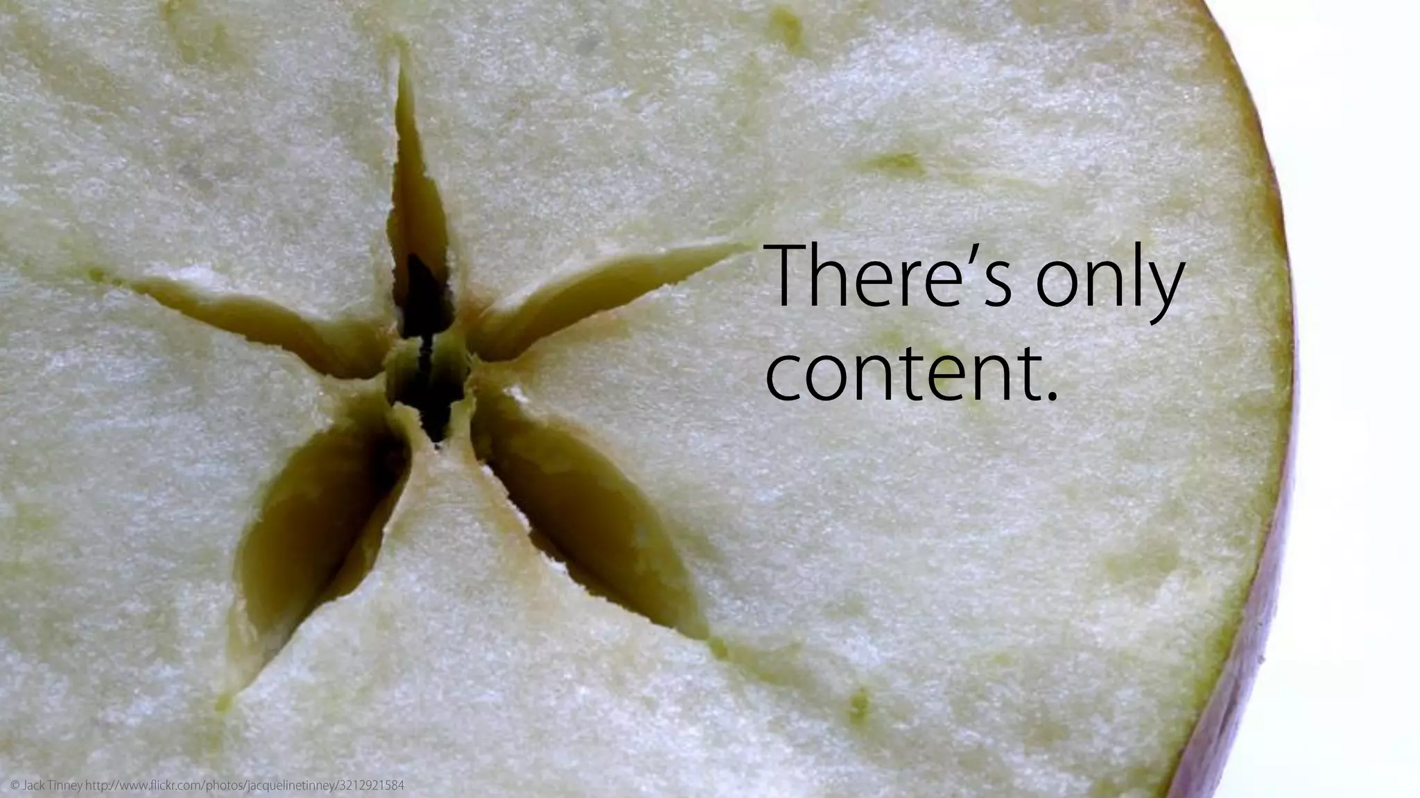 Sine Qua Non: Core Values and Content Strategy