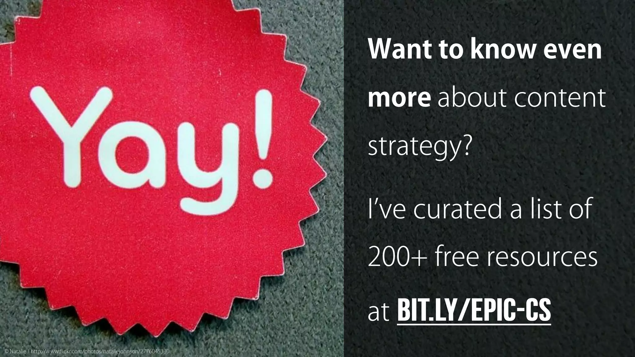 Sine Qua Non: Core Values and Content Strategy