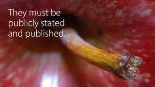 Sine Qua Non: Core Values and Content Strategy