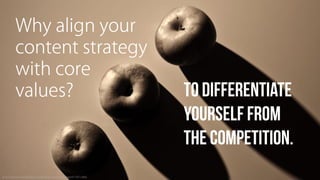 Sine Qua Non: Core Values and Content Strategy